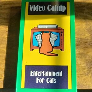 Video Catnip Entertainment for Cats VHS